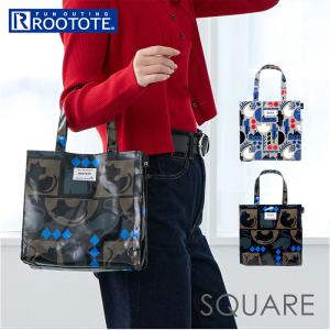 ROOTOTE ルートート トートバッグ 3611 通販 トートバック ラミネート お稽古バッグ ランチバッグ サブバッグ 小さめ 大人 SQUARE スクエア