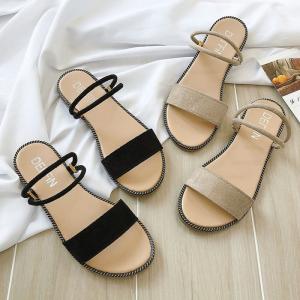 サンダル レディース ゴム ぺたんこ 通販 歩きやすい