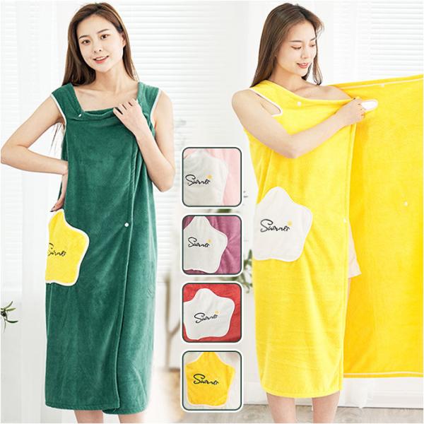 ラップタオル 通販ラップタオル 大人用 巻きタオル バスローブ バスラップ バスタオル 湯上り タオ...