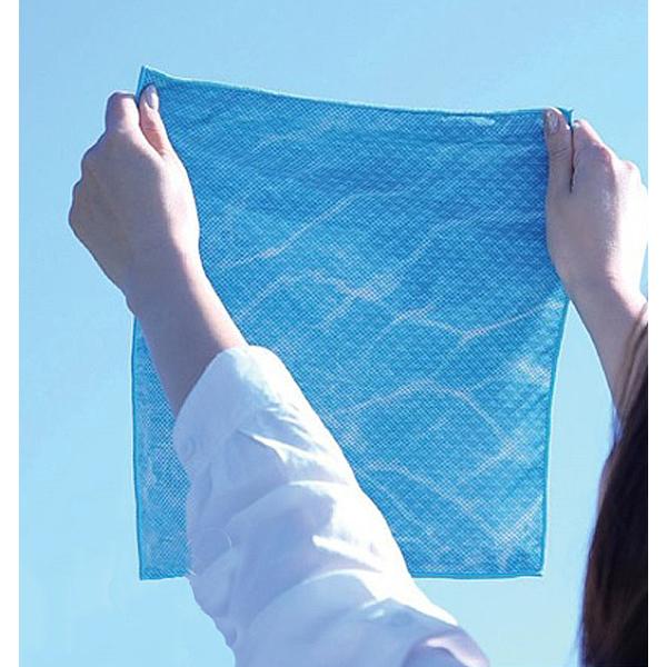 冷感タオル ハンカチ 通販 クールハンカチ ウォータークールハンカチ 30×30cm ケース付き ひ...