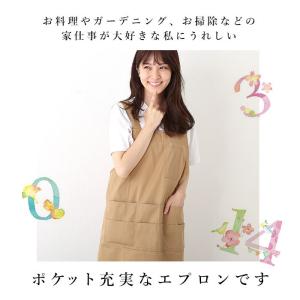 エプロン 通販エプロン おしゃれ ショート丈 ...の詳細画像1