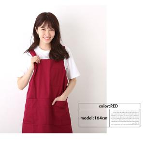 エプロン 通販エプロン おしゃれ ショート丈 ...の詳細画像2