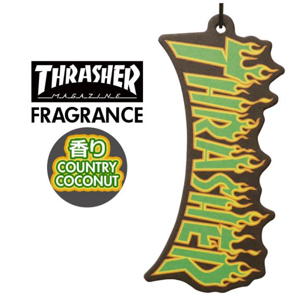 芳香剤 吊り下げ 通販 カントリーココナッツ エアフレッシュナー エアーフレッシュナー THRASH...