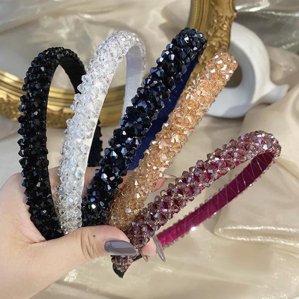 カチューシャ キラキラ 通販 大人 痛くない ビジュー ビーズ ヘアバンド ヘアアクセ ヘッドアクセ...