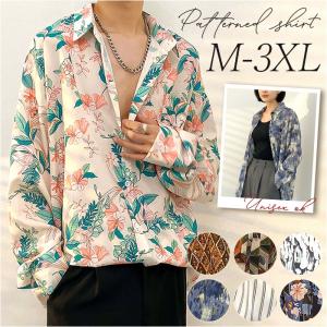 長袖 アロハシャツ メンズ 通販 長袖シャツ ハ...の商品画像