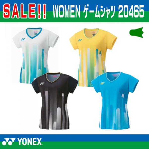 【アウトレットウェア】50%off YONEX ヨネックス WOMEN ゲームシャツ 20465