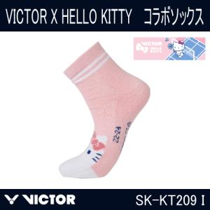 VICTOR ハローキティ VICTOR X HELLO KITTY  コラボソックス SK-KT209 I｜bad-leaders
