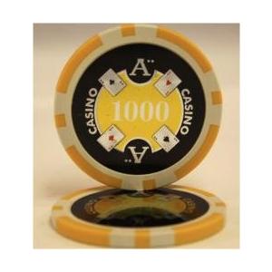 QuattroAssi クアトロアッシーポーカーチップ （1000
