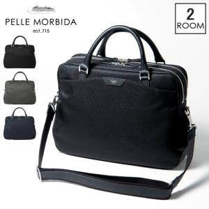 ペッレモルビダ PELLE MORBIDA バッグ トート ペレモルビダ 日本製 2way ブリーフバッグ 2室 A4 斜め掛け メンズ 本革 Capitano キャピターノ pmo-ca302 ●｜bag-danjo