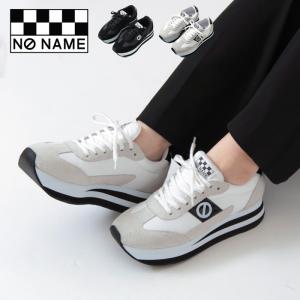 ノーネーム スニーカー 厚底 No Name フレックス 黒 ブラック 白 ホワイト スエード ナイロン 軽量 レディース Flex 215flexjogger バッグのセレクトショップdanjo 通販 Yahoo ショッピング