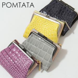 ポンタタ 財布 がま口 pomtata 二つ折り...の商品画像