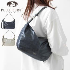 ペレボルサ バッグ PELLE BORSA ショルダーバッグ 2way アライブ レディース 三日月型 軽量 斜めがけ pelleborsa alive 4438｜bag-danjo