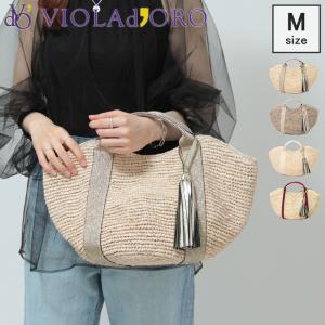 ヴィオラドーロ バッグ カゴバッグ VIOLAd'ORO SANDRO