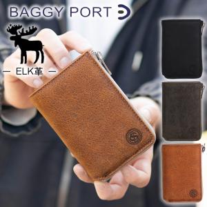 BAGGY PORT（バギーポート） 二つ折り財布 メンズ 本革 フルクローム