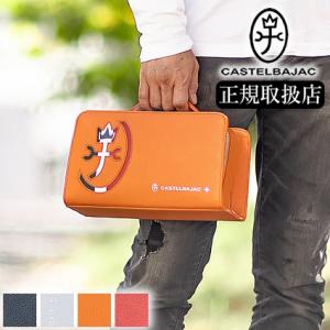 カステルバジャック セカンドバッグ クラッチバッグ ミニトート メンズ レディース 牛革 日本製 バジャック カルネ CARNET CASTELBAJAC 32212