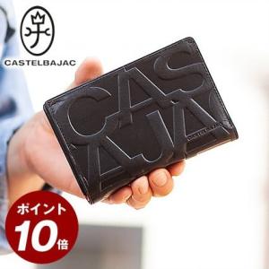 カステルバジャック 折財布 二つ折り財布 セミ長財布 レノ 牛革 メンズ バジャック カステルバジャック 36615 WS