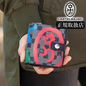 カステルバジャック 二つ折り財布 66621 折財布 クラー