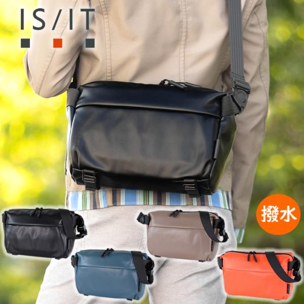 イズイット バッグ ショルダーバッグ メンズ 3WAY ワンショルダー ボディバッグ スリングバッグ...