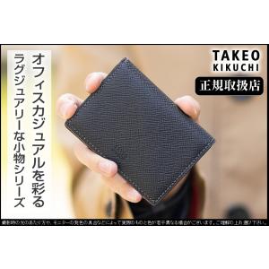 タケオキクチ パスケース メンズ カードケース...の詳細画像1