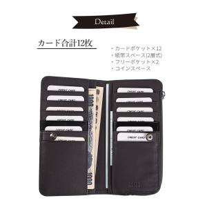 タケオキクチ 財布 長財布 メンズ ラウンドフ...の詳細画像4