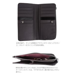タケオキクチ 財布 長財布 メンズ ラウンドフ...の詳細画像5