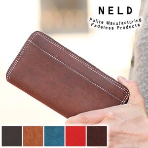 ネルド NELD 財布 プエブロ PUEBURO 長財布 ラウンドファスナー レザー ウォレット 牛革 メンズ レディース AN143 WS｜バッグのロワール