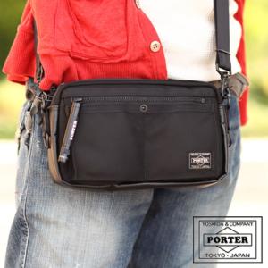 ポーター ヒート ショルダーバッグ 703-06975 ミニショルダー 小さめ ファスナー付 吉田カバン porter｜bag-loire