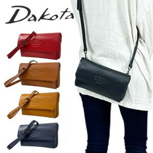 Dakota ダコタ Amuse アミューズ SHOULDER BAG ショルダーバッグ クラッチバッグ お財布ショルダー レディース レザー ブランド 1032460