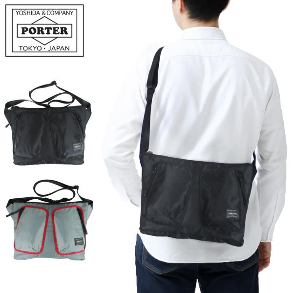 ポーター コンパート ショルダーバッグ 538-16164 PORTER 吉田カバン サコッシュ C...