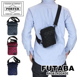 ポーター スキッド 2WAYショルダーバッグ 671-17513 PORTER 吉田カバン ショルダーポーチ SKID チェック ブランド カジュアル｜bag-net