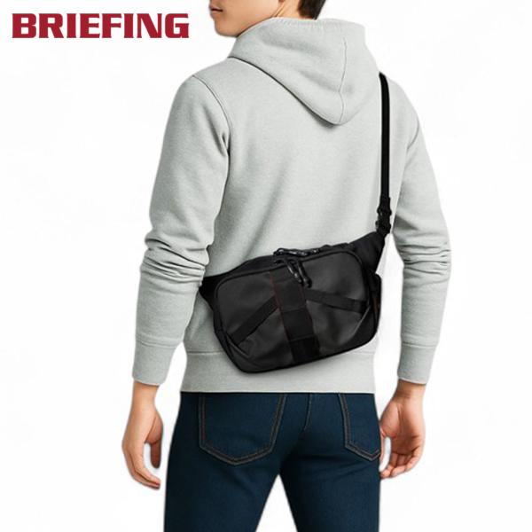 ブリーフィング レジット ショルダーバッグ BRA251L55 ブラック BRIEFING LESI...