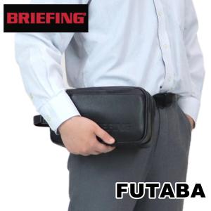 ブリーフィング ゴルフ クラッチバッグ DOUBLE ZIP POUCH LE メンズ 春 BRG221G18 BRIEFING GOLF セカンドバッグ ポーチ LEATHER SERIES レザー 本革