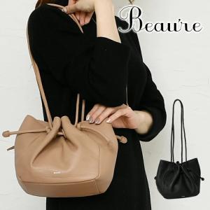 レディース ショルダーバッグ 巾着 マグネット開閉 Beaure ビュレ ヴュレ B-23421｜bag-saifu-perenne