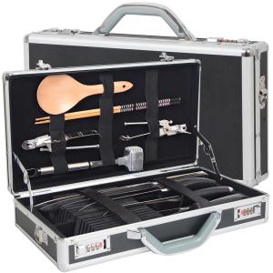 Tojiro Pro 【藤次郎】 F-350 アタッシェケース （シルバー） キッチン