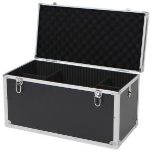 アルミ製 アタッシュケース ツールケース 工具箱 ハードケース アルミケース ブラック アルミフレーム 小型 工具箱 ガンケース ハード