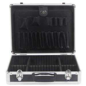 ALIKAN アルミケース 鍵付き ダイヤルロック 中型 薄型