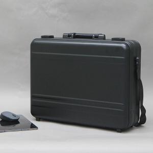 アルミ アタッシュケース 軽量 アルミ製 バッグ かばん ビジネスバッグ 通勤 出張 機内持ち込み 書類収納ケース マルチアルミハードケース ADD8013-155ブラック｜bagandcase