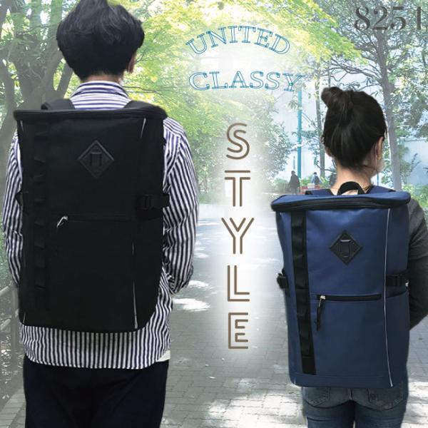 スクエアバッグ スクエアリュック シンプルデイパック リュック ビジネスリュック レジャー 防災用 ...