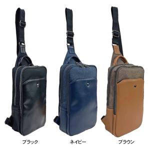 【送料無料】メンズ ボディバッグななめ掛けシン...の詳細画像2