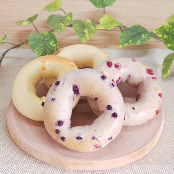 ベーグル 同梱がお得 フルーツ4種 お取り寄せ ベーグル4個セット 詰め合わせ 冷凍 北海道産小麦1...