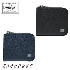 ポーター エイブル ウォレット 030-03441 吉田カバン PORTER ABLE L字ファスナー財布 本革製 レザー 牛革 牛ステア 吉田かばん ギフト包装 プレゼント