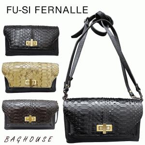 フーシフェルナーレ FU-SI FERNALLE パイソン ２WAY お財布ポシェット ミニショルダーバッグ ウォレット ヘビ革 蛇革 日本製 71137 ギフト包装 プレゼント｜baghouse1