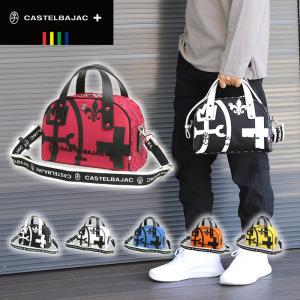 CASTELBAJAC カステルバジャック Amin6 アミン6 ミニボストンバッグ ショルダーバッグ 斜め掛け 2WAY A5 帆布 人気 限定品 070391 メンズ レディース