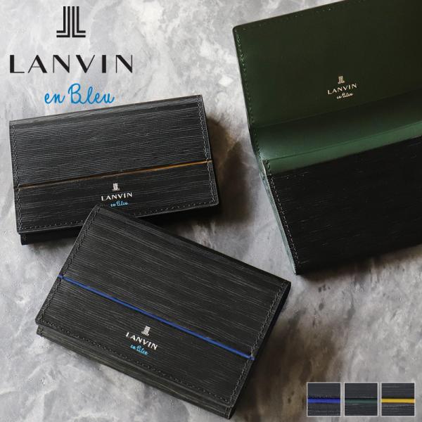 LANVIN en Bleu ランバンオンブルー ロージュ カードケース 名刺入れ カード入れ パス...