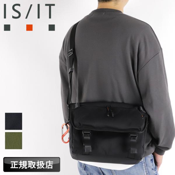 IS/IT イズイット ミリスト ショルダーバッグ メッセンジャーバッグ 斜め掛け B5 94310...