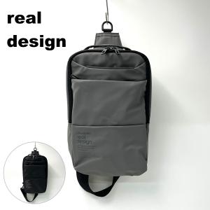 リアルデザイン ボディバッグ シンプル 軽量 メンズ REAL DESIGN RDBG-106 正規品｜bagshopbeans