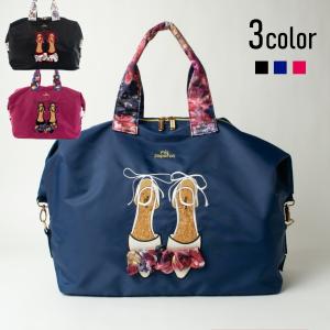 スペシャルセール トラベルバッグ ボストンバッグ レディース かわいい リボン キャリーオン mis zapatos ミスサパト 旅行カバン 旅行バッグ TT-001 正規品