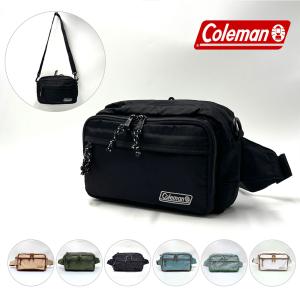 コールマン ウエストポーチ ショルダーバッグ 2WAY 小さめ 撥水 人気 メンズ レディース Coleman ウォーカーポーチ 正規品 カバン