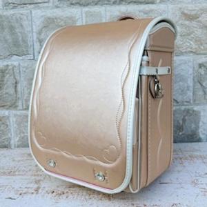 林カバン店 オリジナルランドセル｜スプリームキューブ　シャインピーチ×パール...