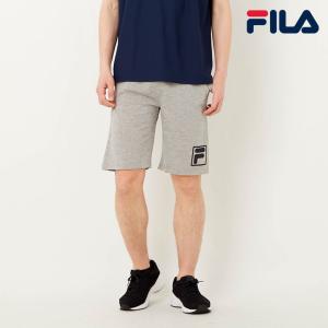 フィラ FILA 正規品 メンズ 男性用 ボトムス ハーフパンツ ショートパンツ 短パン ズボン アシンメトリー 切替 膝上丈 吸水速乾 ＵＶ